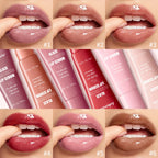 Hydrating Tinted Lip Gloss Serum for Shiny Plump Lips