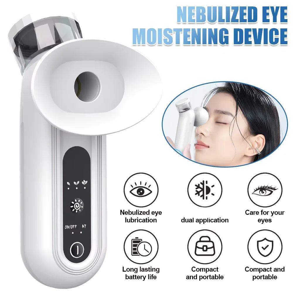 Portable Eye Mist Steamer and Facial Hydration Sprayer