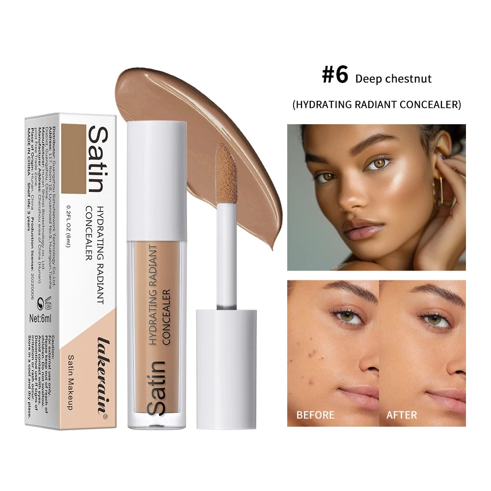Full Coverage Matte Liquid Concealer for All Skin Types