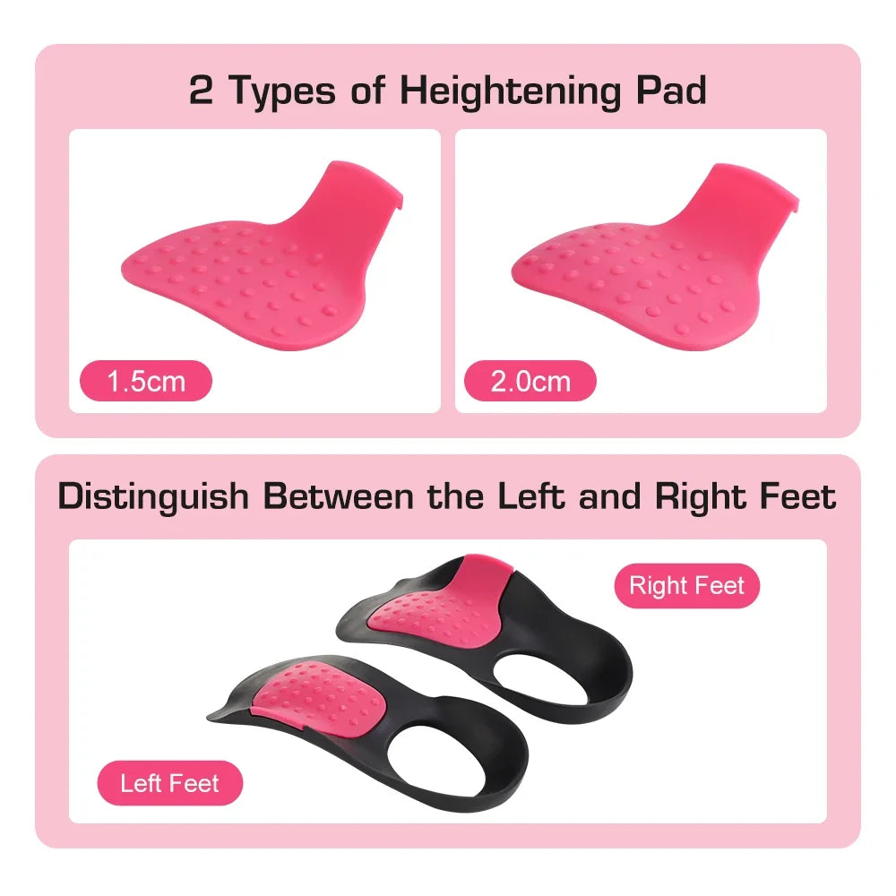 Orthopedic Arch Support Insoles for Flat Feet and Alignment