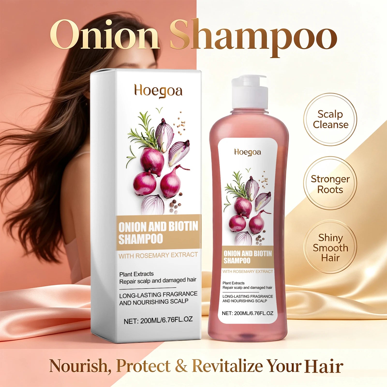 Onion and Biotin Hair Strengthening Shampoo - 2
