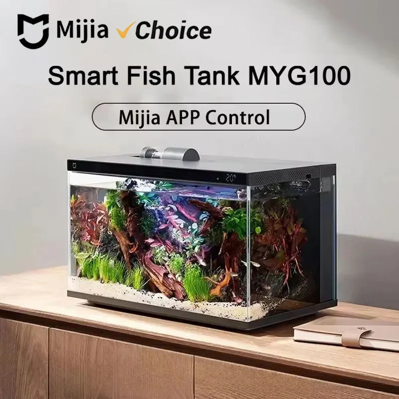 Mijia Smart Fish Tank MYG100 App Controlled Aquarium with Lighting System