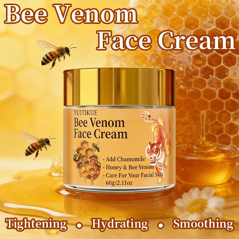 Bee Venom Face Cream Anti Aging Moisturizer Firming Skin Care 60g