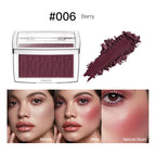 Matte Embossed Cheek Blusher Palette