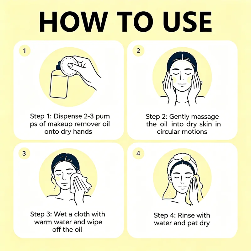 YUITIKUE Ginseng Cleansing Oil Moisturizing Makeup Remover Facial Cleanser