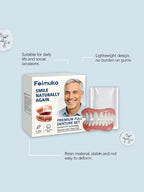 Comfort Fit Natural Look Denture Set for Men and Women