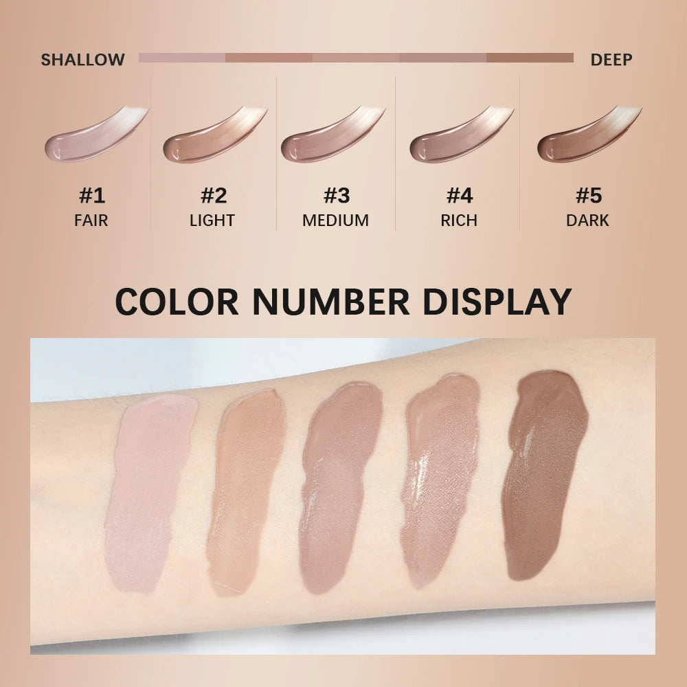 Hydrating Tinted Face Foundation for Smooth Skin - 6