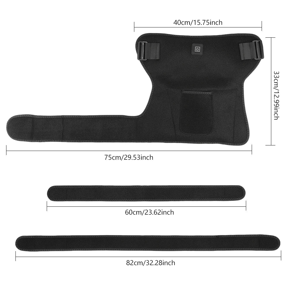 Red Light Therapy Heating Hip Support Brace - 16