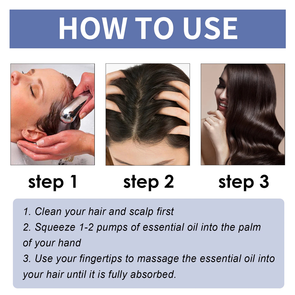 Lavender Hair Repair Oil for Frizz Control and Scalp Nourishment