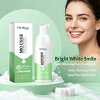 Whitening Foaming Toothpaste for Stain Removal and Fresh Breath