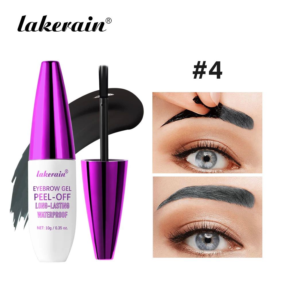 Long-Lasting Waterproof Peel-Off Eyebrow Tint Gel - 18
