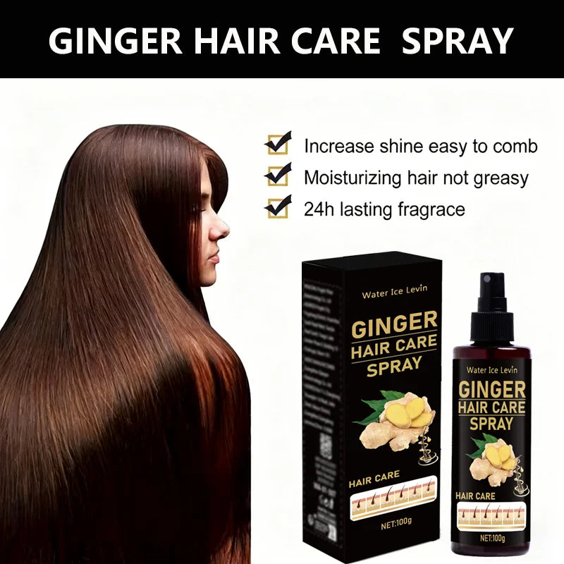 Ginger Hair Growth Spray with Keratin and Biotin 100g