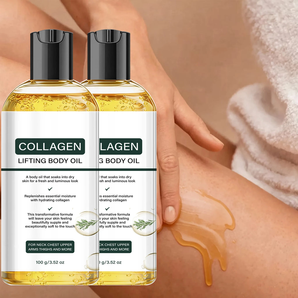 Collagen Hyaluronic Acid Body Oil Firming and Moisturizing Skincare