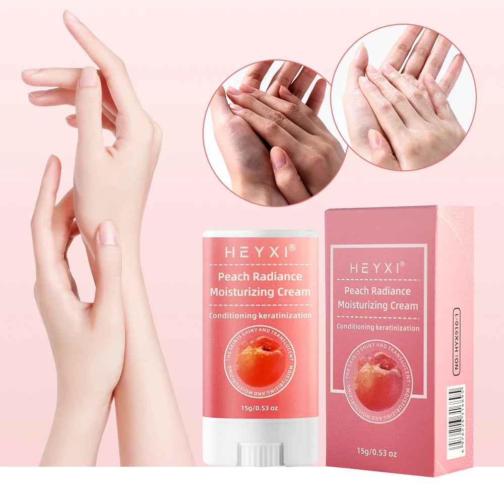 Heyxi Peach Moisturizer Stick Hydrating Smoothing Foot Cream - 6