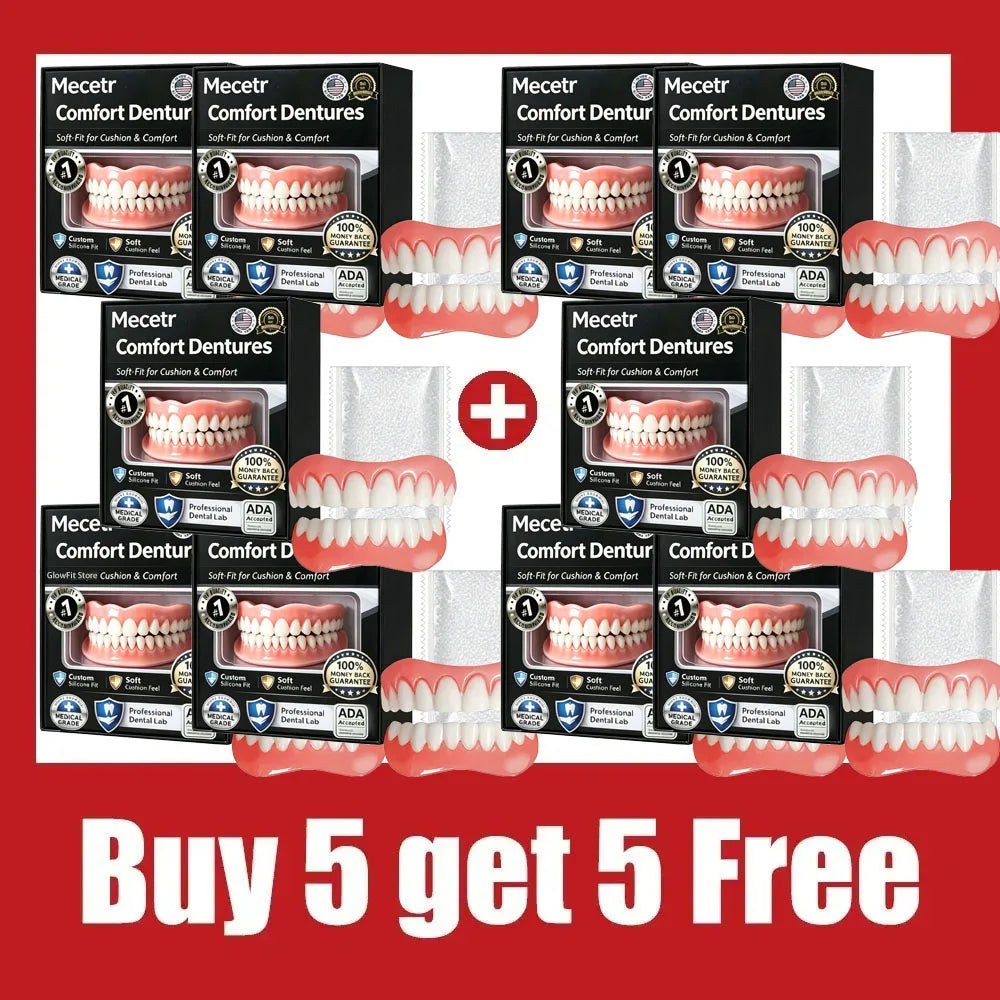 Adjustable Silicone Dentures for Adults - 8