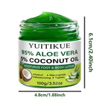 YUITIKUE Aloe Vera and Coconut Oil Moisturizing Body Gel Cream