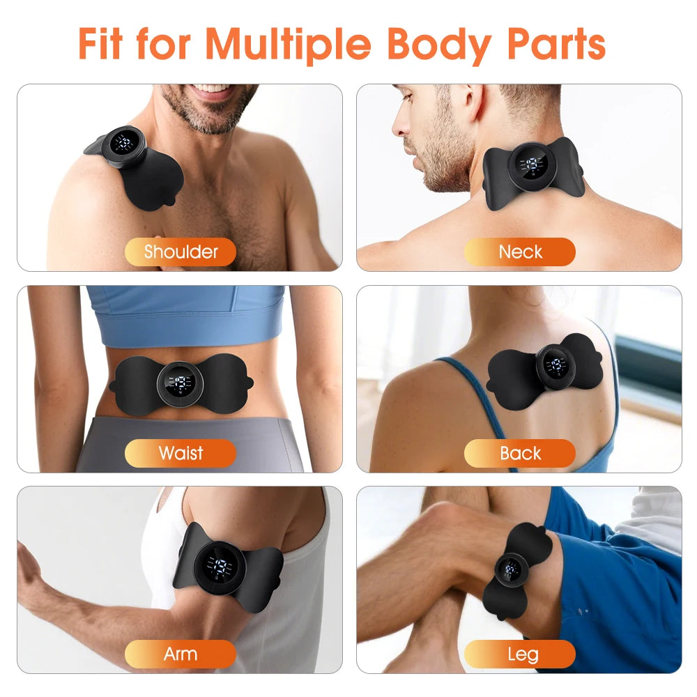 Portable Electric Body Massage Patch with 8 Modes