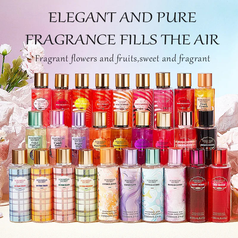 Senoritas Secret Fragrance Body Spray Long Lasting Scent Deodorant 250ml - 4