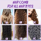 Detangling Hairbrush for Curly and Long Hair Anti-static Scalp Comb