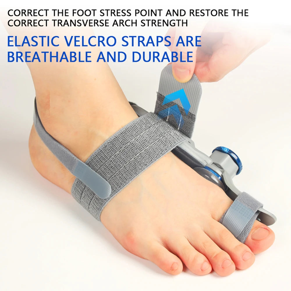 Adjustable Bunion Corrector and Toe Straightener Brace