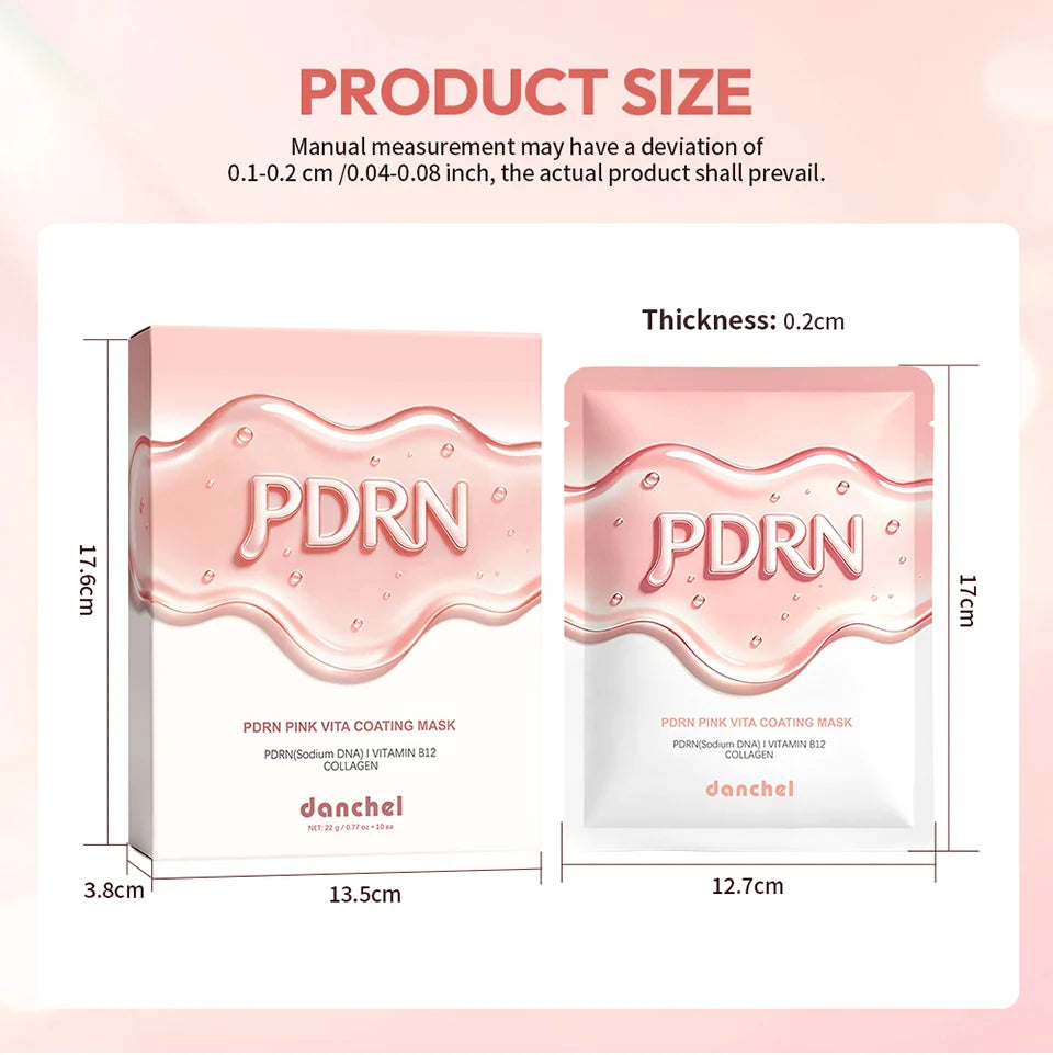 Salmon DNA PDRN Pink Vitamin Hydrating Facial Sheet Mask