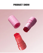Cooling Water Jelly Blush Stick for Cheeks and Lips