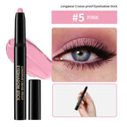 Waterproof Shimmer Eyeliner Pencil for Brightening Eye Makeup