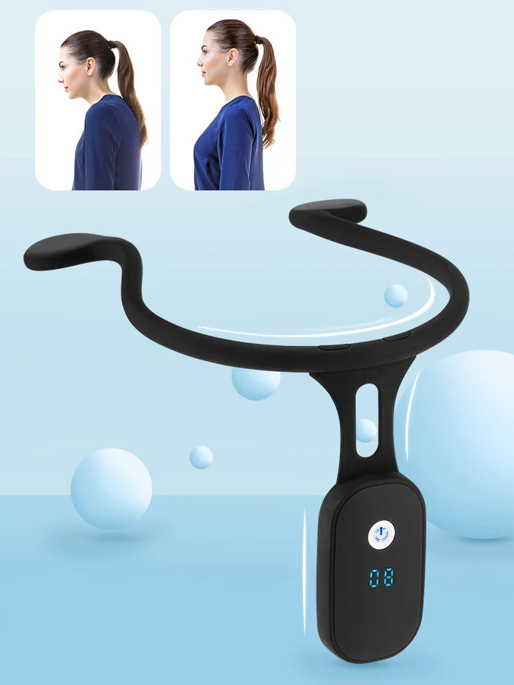Smart Posture Corrector with LCD Vibration Reminder