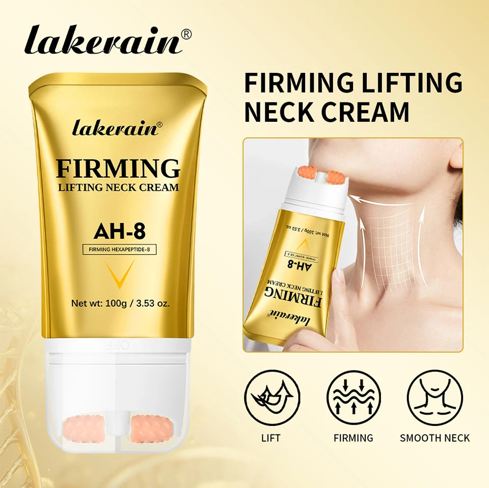 Firming and Lifting Neck Cream with Roller Applicator