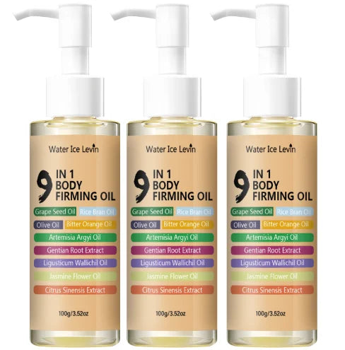 9-in-1 Body Firming Oil Natural Herbal Toning and Moisturizing Treatment