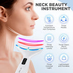 LED Facial and Neck Skin Tightening Massage Device