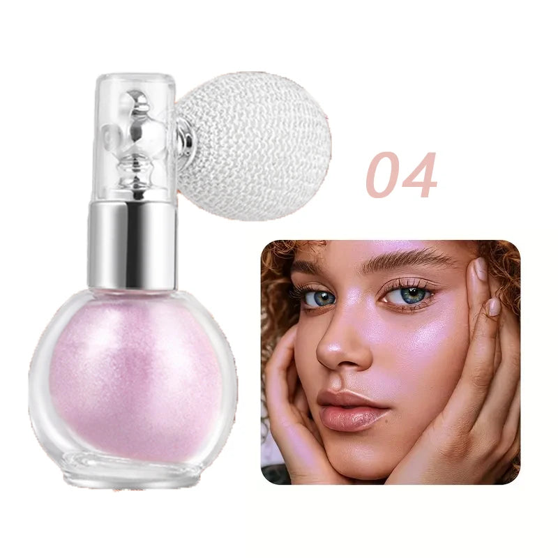 Flash Spray Glitter Highlighter Makeup for Face Body and Neck - 10