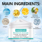 Water Ice Levin Retinol Cream Anti Aging Moisturizer Firming Face Care