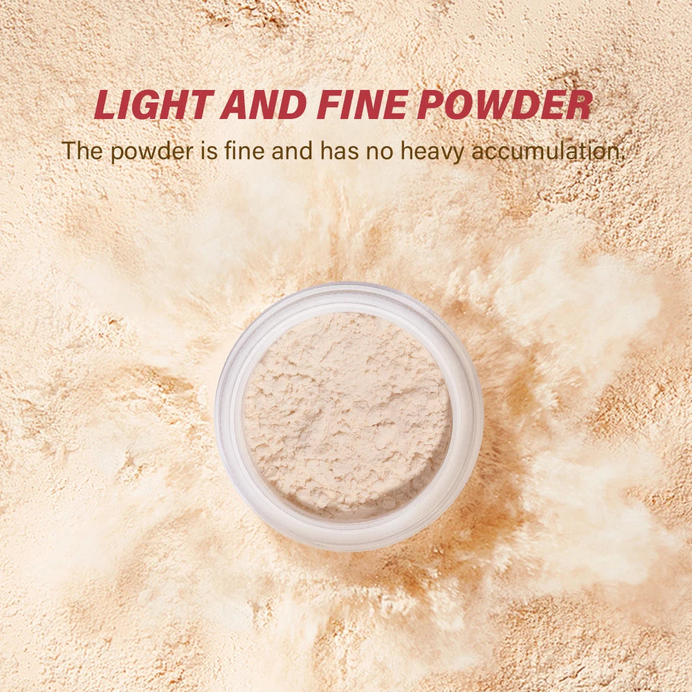 Matte Finish Loose Setting Powder for Oil Control