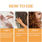 100g Curl Cream Hair Mask for Damaged Frizzy Hair Repair Treatment