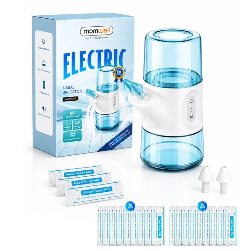Portable Electric Nasal Irrigator for Sinus Relief