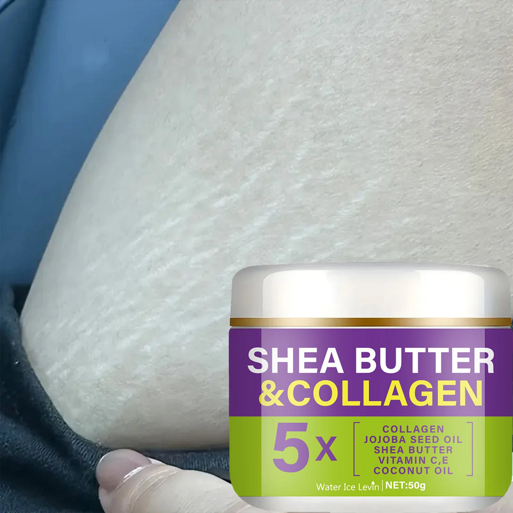 Shea Butter Collagen Stretch Mark Cream Hydrating Body Nourisher