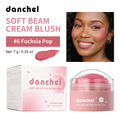 Multi-Use Cream Blush for Cheeks Lips and Eyes