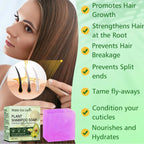Plant Shampoo Soap Bar with Collagen and Olive Fruit Oil