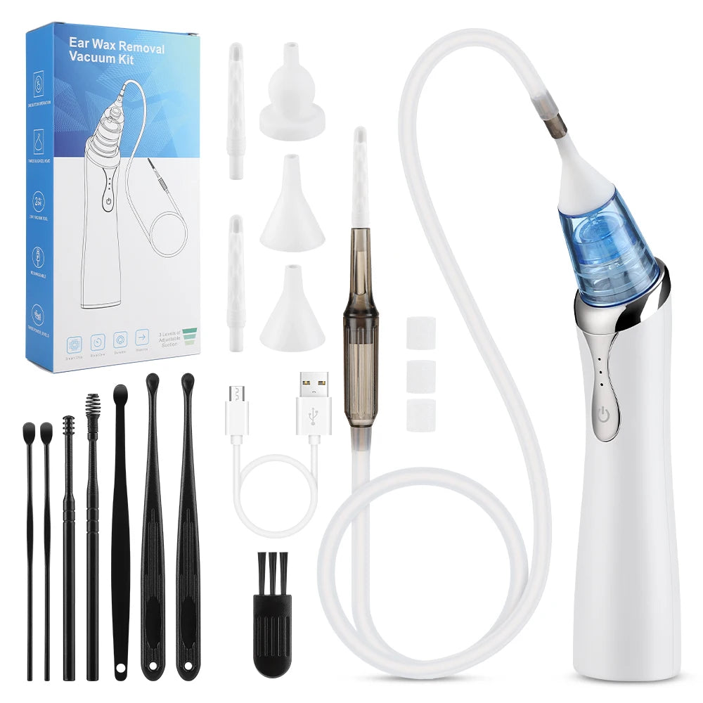 Electric Baby Nasal Aspirator and Ear Wax Removal Kit