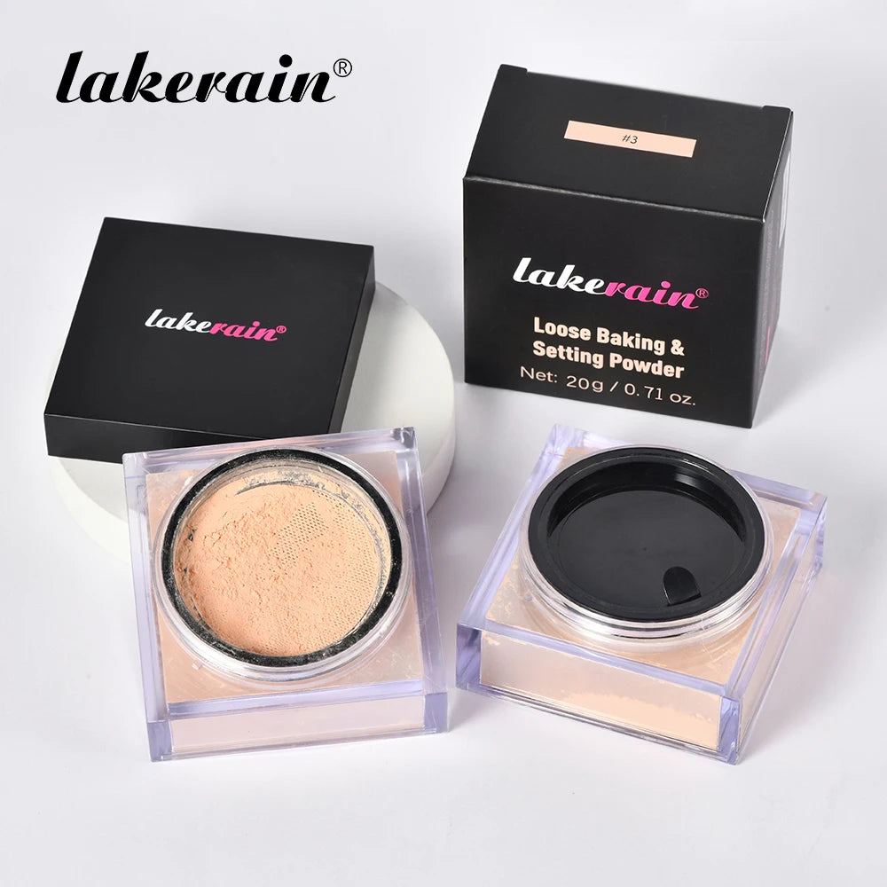 Matte Loose Baking and Setting Powder for Flawless Makeup