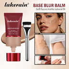 Blur Base Balm with Applicator Brush for Smooth Matte Finish