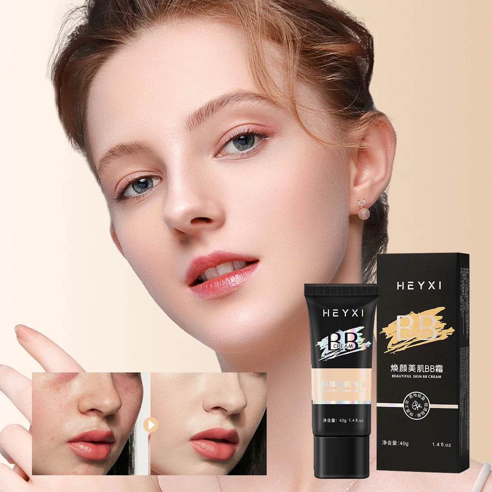 HEYXI Hydrating BB Cream Full Coverage Concealer and Foundation