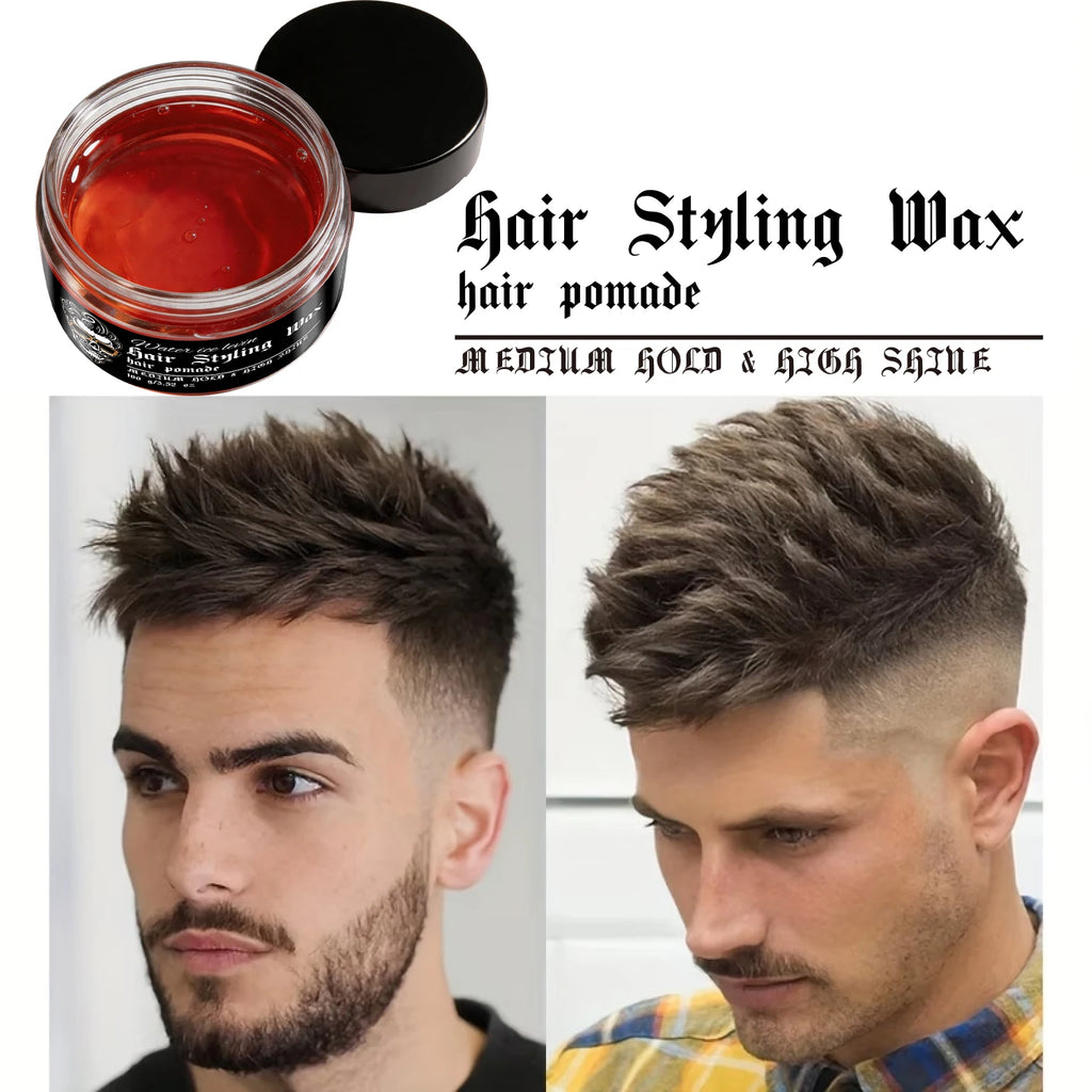 Biotin Keratin Hair Pomade Rosemary Oil Medium Hold Styling Wax 100g
