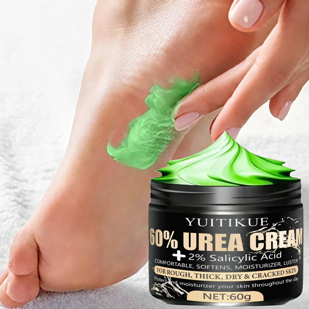 Urea Cream 60g Cracked Heel Repair Moisturizer for Dry Skin Hands Feet