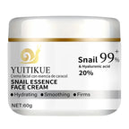 YUITIKUE Snail Mucin Face Cream Hyaluronic Acid Anti Aging Moisturizer