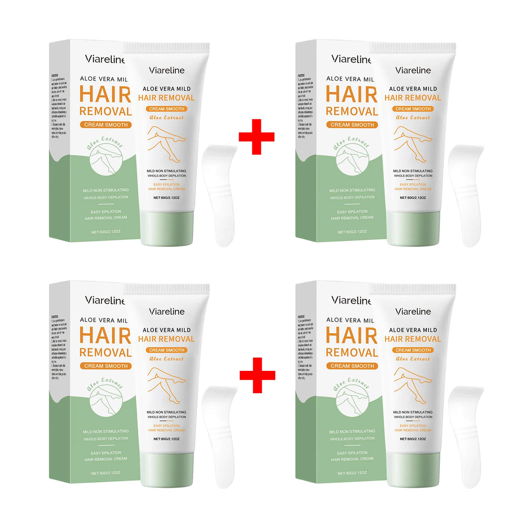 Painless Aloe Vera Hair Removal Cream for Whole Body