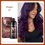 Organic Ginger Hair Blackening Shampoo 500ml Permanent Color Dye