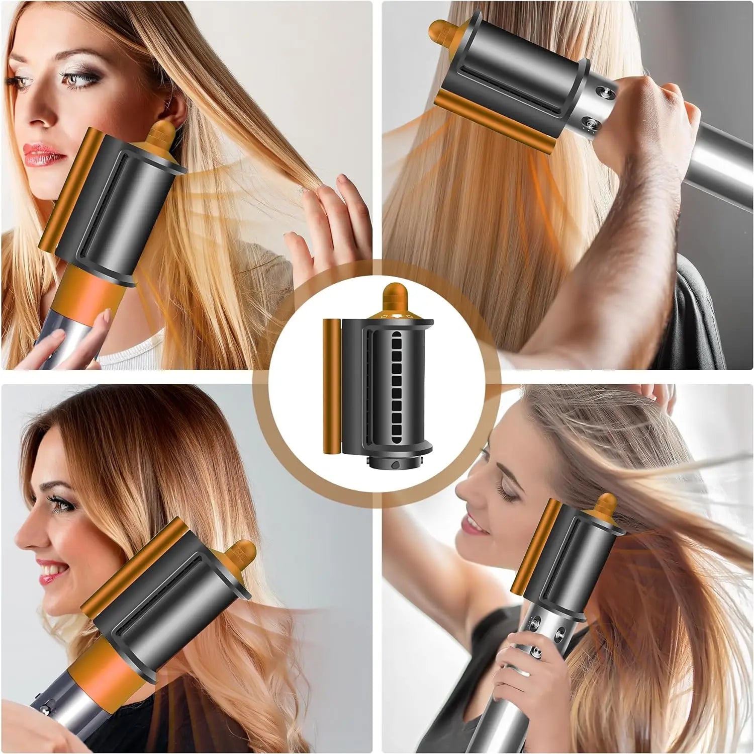 Flyaway Attachment for Dyson Airwrap HS01 and HS05 Smoothing Nozzle - 6