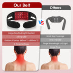Red and Infrared Light Therapy Wrap for Neck and Body